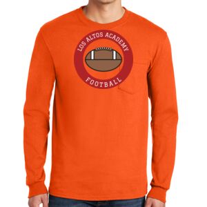 Gildan Ultra Cotton Long Sleeve T-Shirt with Pocket Thumbnail
