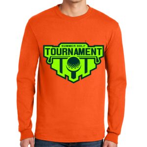 Gildan Ultra Cotton Long Sleeve T-Shirt with Pocket Thumbnail