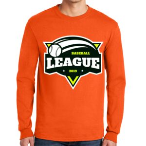 Gildan Ultra Cotton Long Sleeve T-Shirt with Pocket Thumbnail