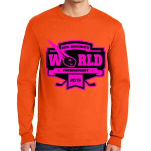 Gildan Ultra Cotton Long Sleeve T-Shirt with Pocket Thumbnail