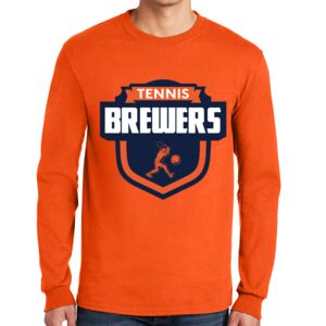 Gildan Ultra Cotton Long Sleeve T-Shirt with Pocket Thumbnail