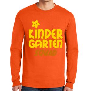 Gildan Ultra Cotton Long Sleeve T-Shirt with Pocket Thumbnail
