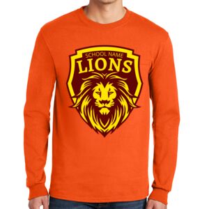 Gildan Ultra Cotton Long Sleeve T-Shirt with Pocket Thumbnail