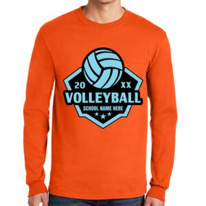 Gildan Ultra Cotton Long Sleeve T-Shirt with Pocket Thumbnail