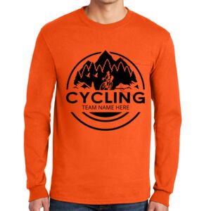 Gildan Ultra Cotton Long Sleeve T-Shirt with Pocket Thumbnail