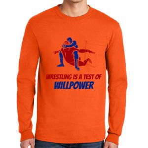 Gildan Ultra Cotton Long Sleeve T-Shirt with Pocket Thumbnail