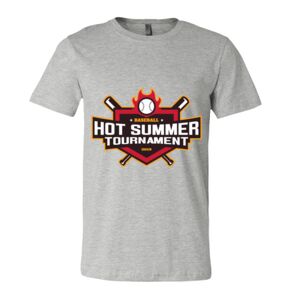 BELLA + CANVAS Unisex Short Sleeve Heather Jersey Tee Thumbnail
