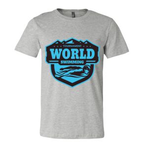 BELLA + CANVAS Unisex Short Sleeve Heather Jersey Tee Thumbnail