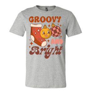 BELLA + CANVAS Unisex Short Sleeve Heather Jersey Tee Thumbnail
