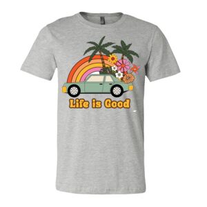 BELLA + CANVAS Unisex Short Sleeve Heather Jersey Tee Thumbnail