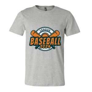 BELLA + CANVAS Unisex Short Sleeve Heather Jersey Tee Thumbnail