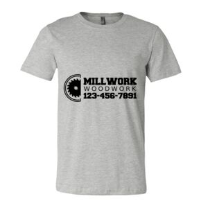 BELLA + CANVAS Unisex Short Sleeve Heather Jersey Tee Thumbnail