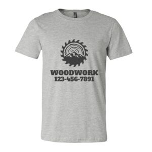 BELLA + CANVAS Unisex Short Sleeve Heather Jersey Tee Thumbnail