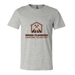 BELLA + CANVAS Unisex Short Sleeve Heather Jersey Tee Thumbnail