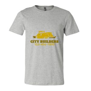 BELLA + CANVAS Unisex Short Sleeve Heather Jersey Tee Thumbnail