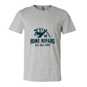 BELLA + CANVAS Unisex Short Sleeve Heather Jersey Tee Thumbnail