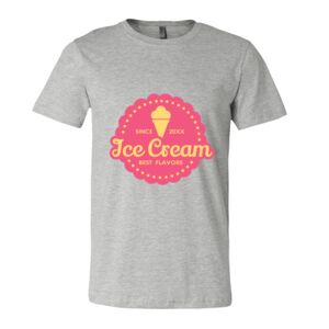 BELLA + CANVAS Unisex Short Sleeve Heather Jersey Tee Thumbnail