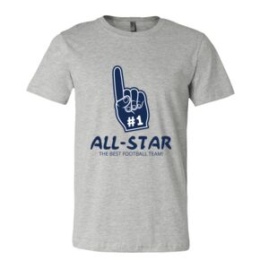 BELLA + CANVAS Unisex Short Sleeve Heather Jersey Tee Thumbnail
