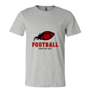 BELLA + CANVAS Unisex Short Sleeve Heather Jersey Tee Thumbnail