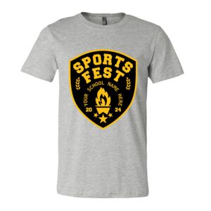 BELLA + CANVAS Unisex Short Sleeve Heather Jersey Tee Thumbnail