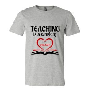 BELLA + CANVAS Unisex Short Sleeve Heather Jersey Tee Thumbnail