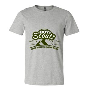 BELLA + CANVAS Unisex Short Sleeve Heather Jersey Tee Thumbnail