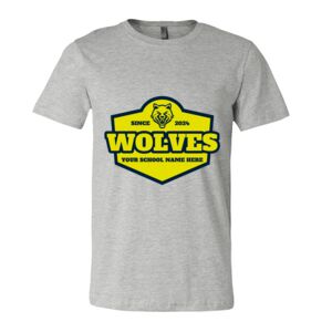 BELLA + CANVAS Unisex Short Sleeve Heather Jersey Tee Thumbnail