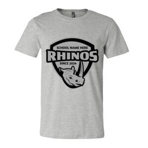 BELLA + CANVAS Unisex Short Sleeve Heather Jersey Tee Thumbnail