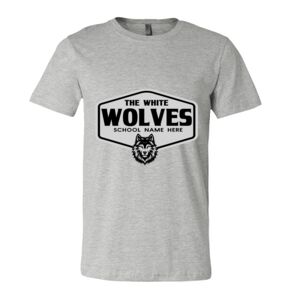 BELLA + CANVAS Unisex Short Sleeve Heather Jersey Tee Thumbnail