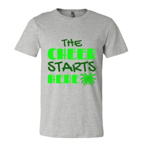 BELLA + CANVAS Unisex Short Sleeve Heather Jersey Tee Thumbnail