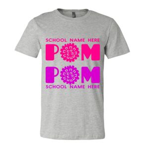 BELLA + CANVAS Unisex Short Sleeve Heather Jersey Tee Thumbnail