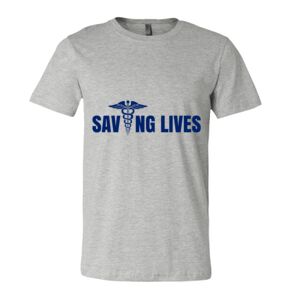 BELLA + CANVAS Unisex Short Sleeve Heather Jersey Tee Thumbnail