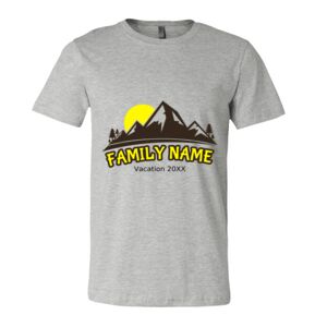 BELLA + CANVAS Unisex Short Sleeve Heather Jersey Tee Thumbnail
