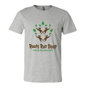 BELLA + CANVAS Unisex Short Sleeve Heather Jersey Tee Thumbnail