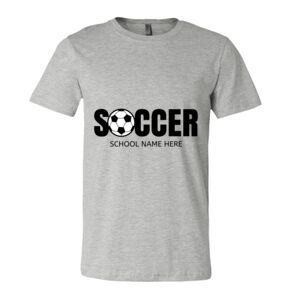 BELLA + CANVAS Unisex Short Sleeve Heather Jersey Tee Thumbnail