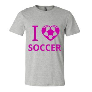 BELLA + CANVAS Unisex Short Sleeve Heather Jersey Tee Thumbnail