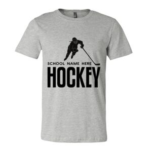 BELLA + CANVAS Unisex Short Sleeve Heather Jersey Tee Thumbnail
