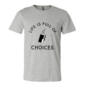 BELLA + CANVAS Unisex Short Sleeve Heather Jersey Tee Thumbnail