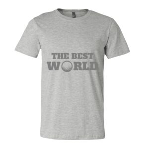 BELLA + CANVAS Unisex Short Sleeve Heather Jersey Tee Thumbnail