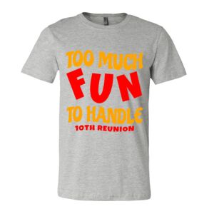 BELLA + CANVAS Unisex Short Sleeve Heather Jersey Tee Thumbnail