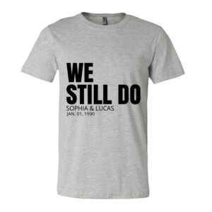 BELLA + CANVAS Unisex Short Sleeve Heather Jersey Tee Thumbnail