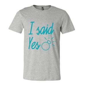 BELLA + CANVAS Unisex Short Sleeve Heather Jersey Tee Thumbnail