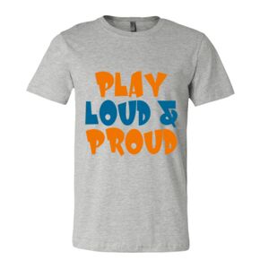 BELLA + CANVAS Unisex Short Sleeve Heather Jersey Tee Thumbnail