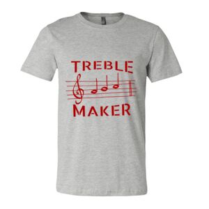 BELLA + CANVAS Unisex Short Sleeve Heather Jersey Tee Thumbnail