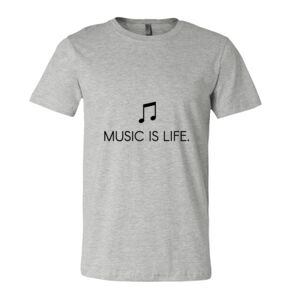 BELLA + CANVAS Unisex Short Sleeve Heather Jersey Tee Thumbnail