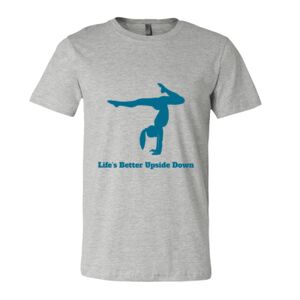 BELLA + CANVAS Unisex Short Sleeve Heather Jersey Tee Thumbnail