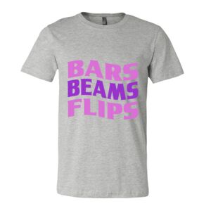 BELLA + CANVAS Unisex Short Sleeve Heather Jersey Tee Thumbnail