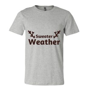 BELLA + CANVAS Unisex Short Sleeve Heather Jersey Tee Thumbnail
