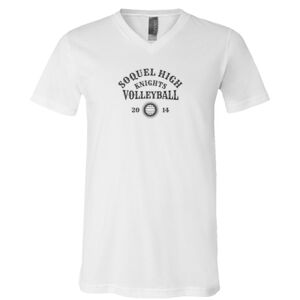 BELLA + CANVAS Unisex Jersey V-Neck Tee Thumbnail