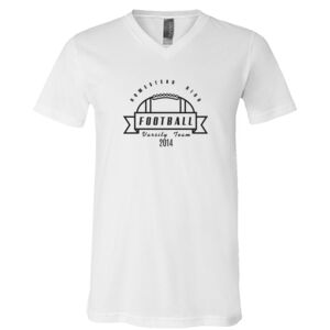 BELLA + CANVAS Unisex Jersey V-Neck Tee Thumbnail
